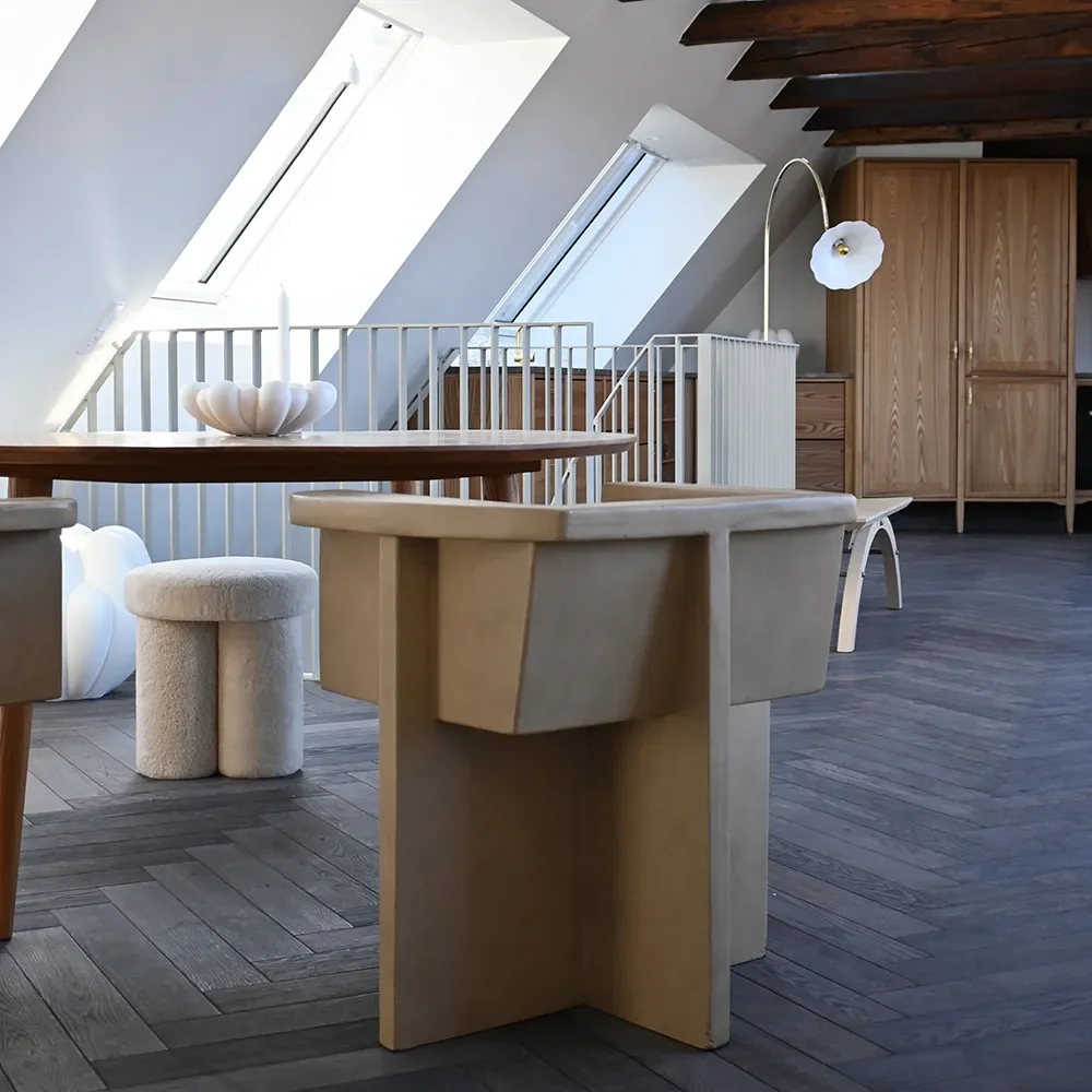 Brutus Esszimmerstuhl - Sand