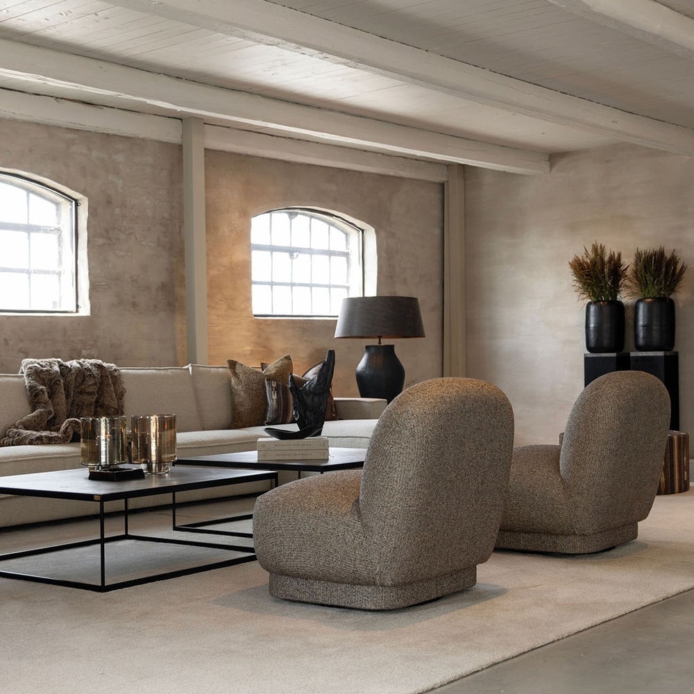 Baxter Drehsessel Viva brown