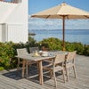 Ballare Esstisch 90x196 296 cm Teak