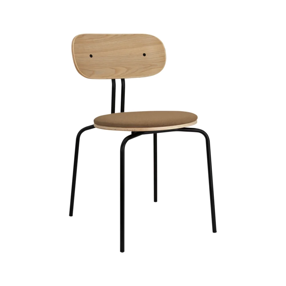 Curious Esszimmerstuhl Eiche/Schwarzes Caramel
