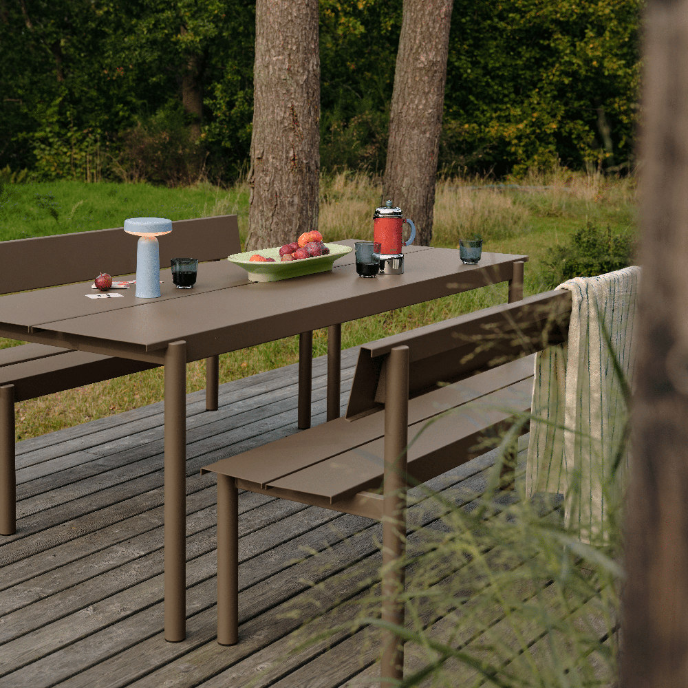 Stahlban 170cm Linear Steel Taupe