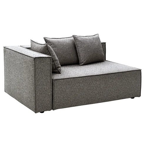 Muki endstücke rechts Smokey grey