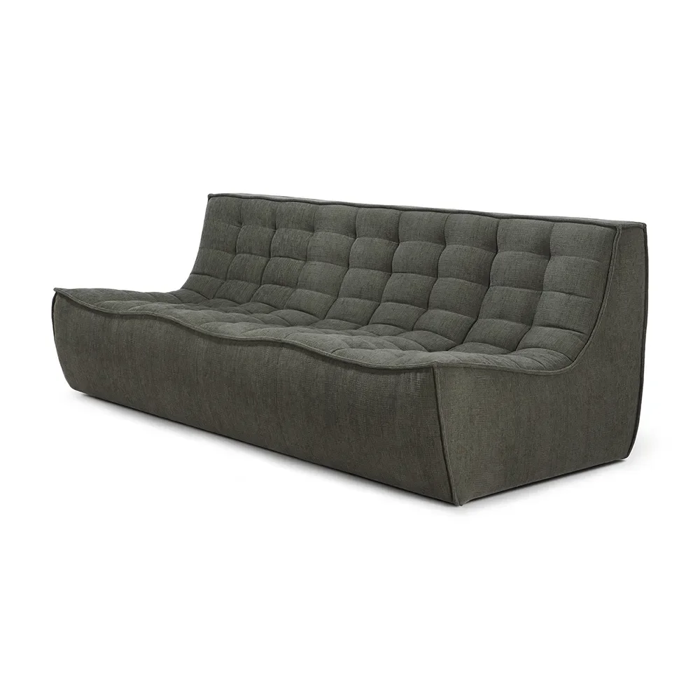 N701 3-Sitzer-Sofa Moss