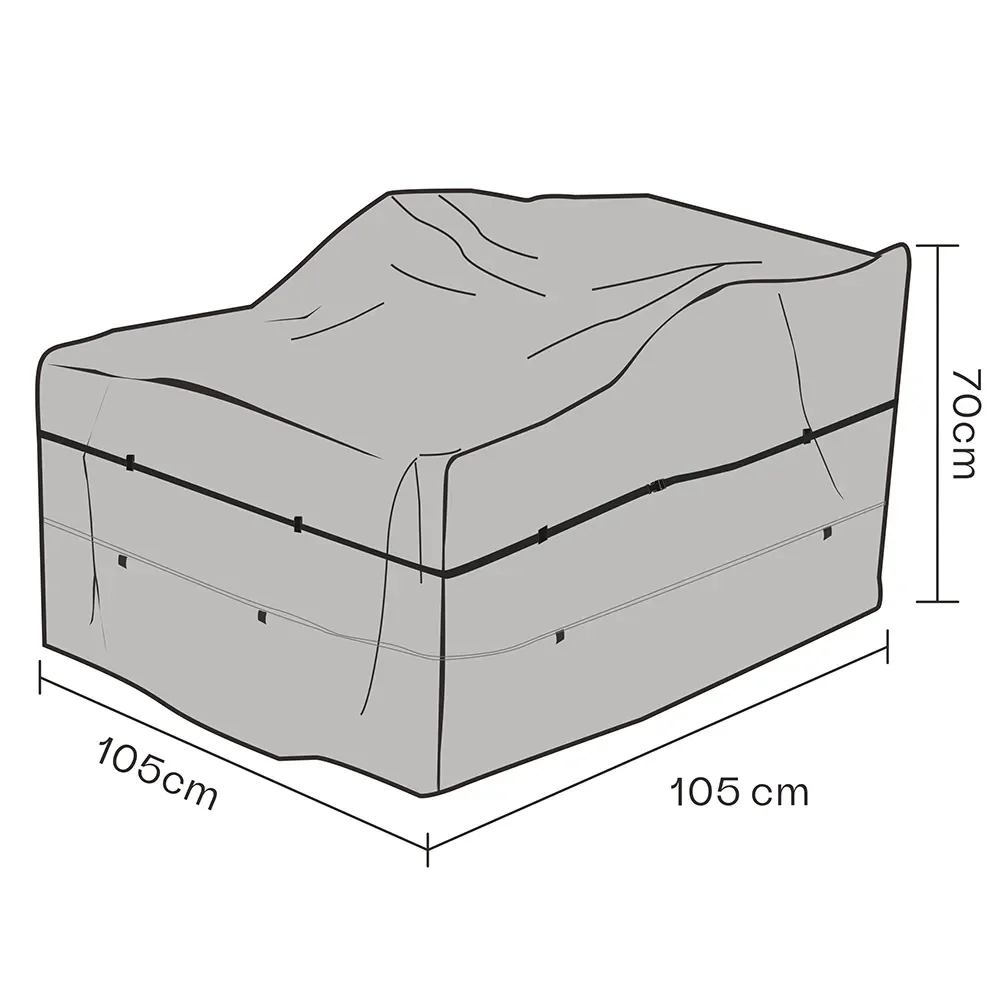 Möbelbezug Sofa 105x105 cm wasserdicht