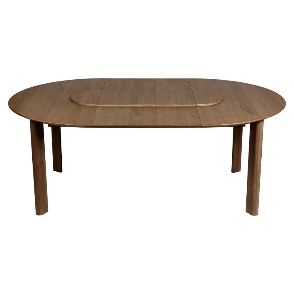 Comfort Circle  Esstisch mit Verlängerung Dark Oak