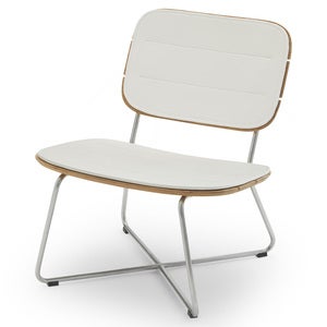 Lilium Lounge Chair Kissen Weiß