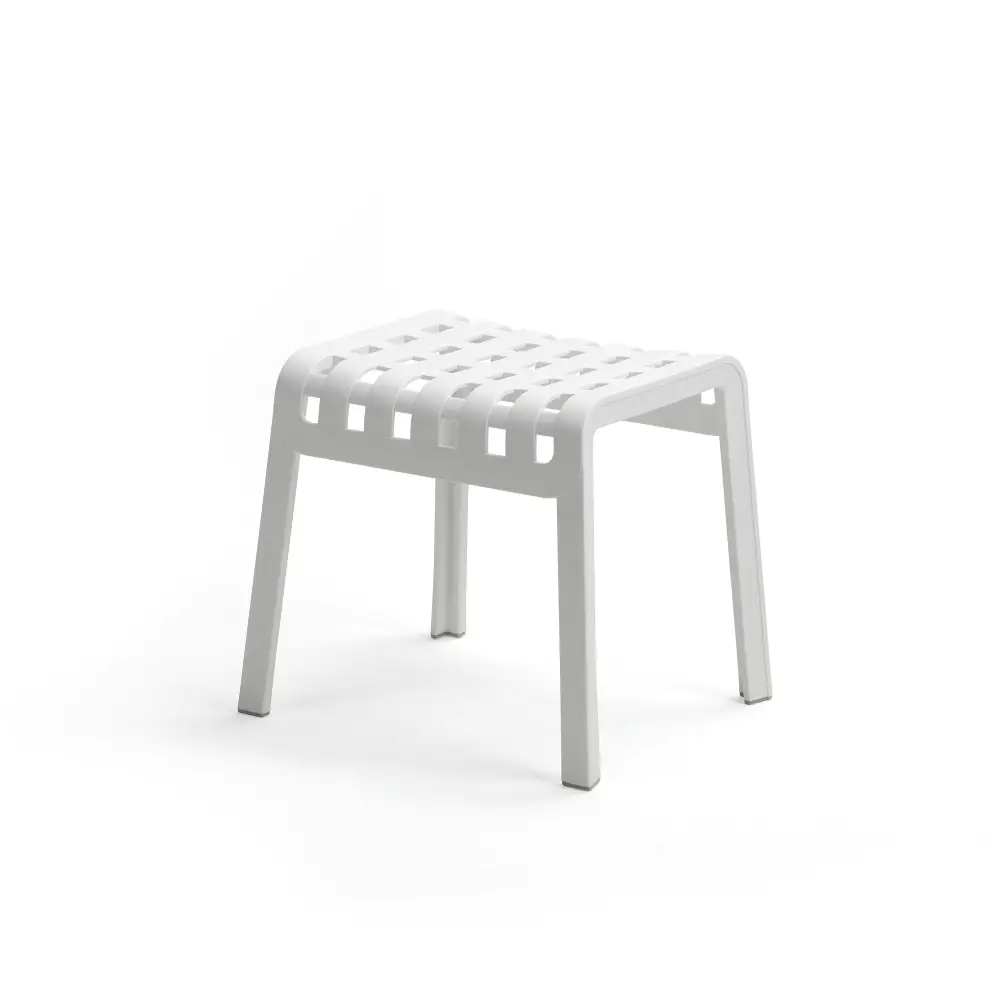  Fußhocker Poggio Weiß
