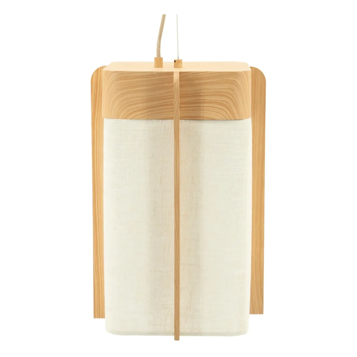 lamp Aterlier large Pendelleuchte 27x27x40,5 cm natur