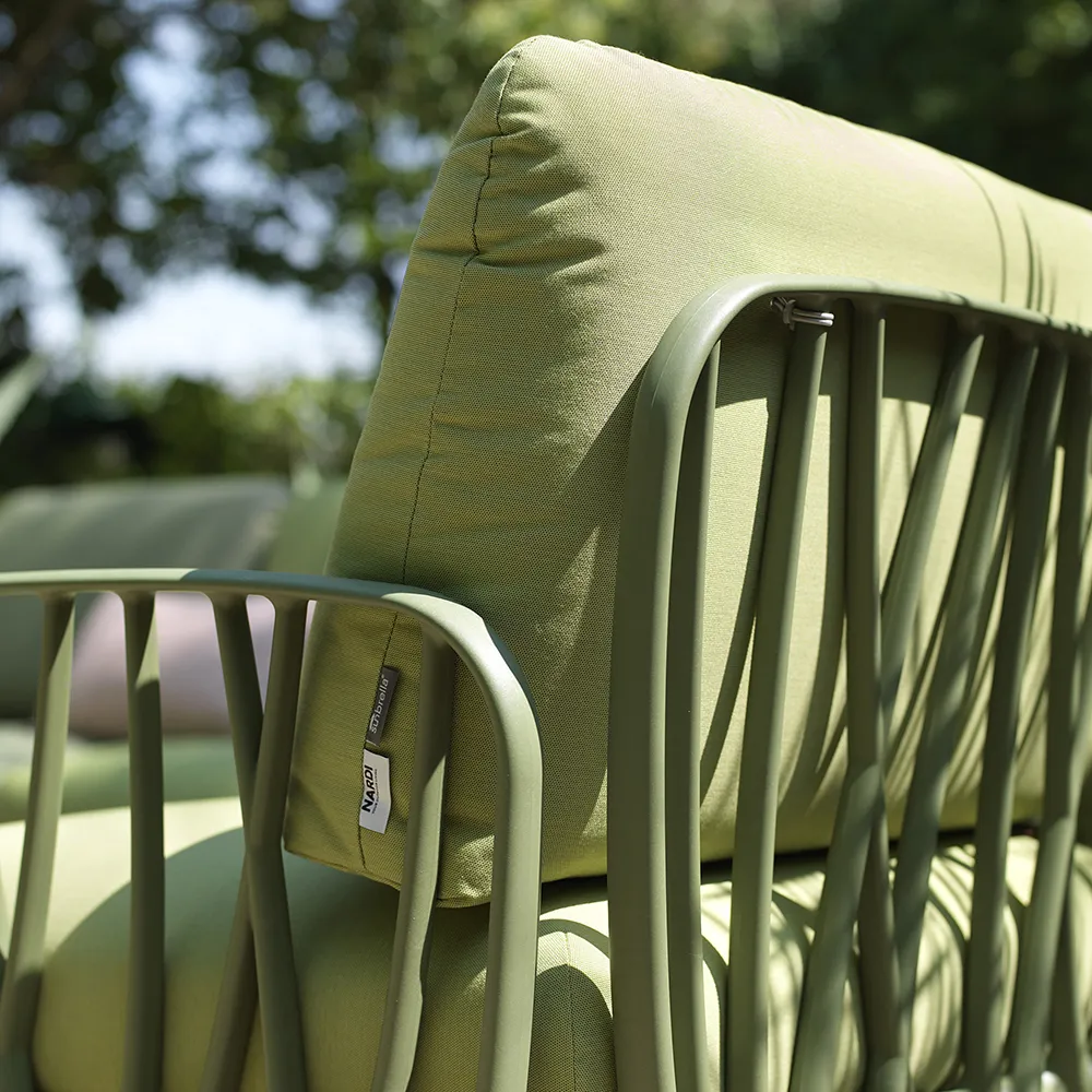 Komodo 5 Ecksofa Tortora - Giungla Sunbrella