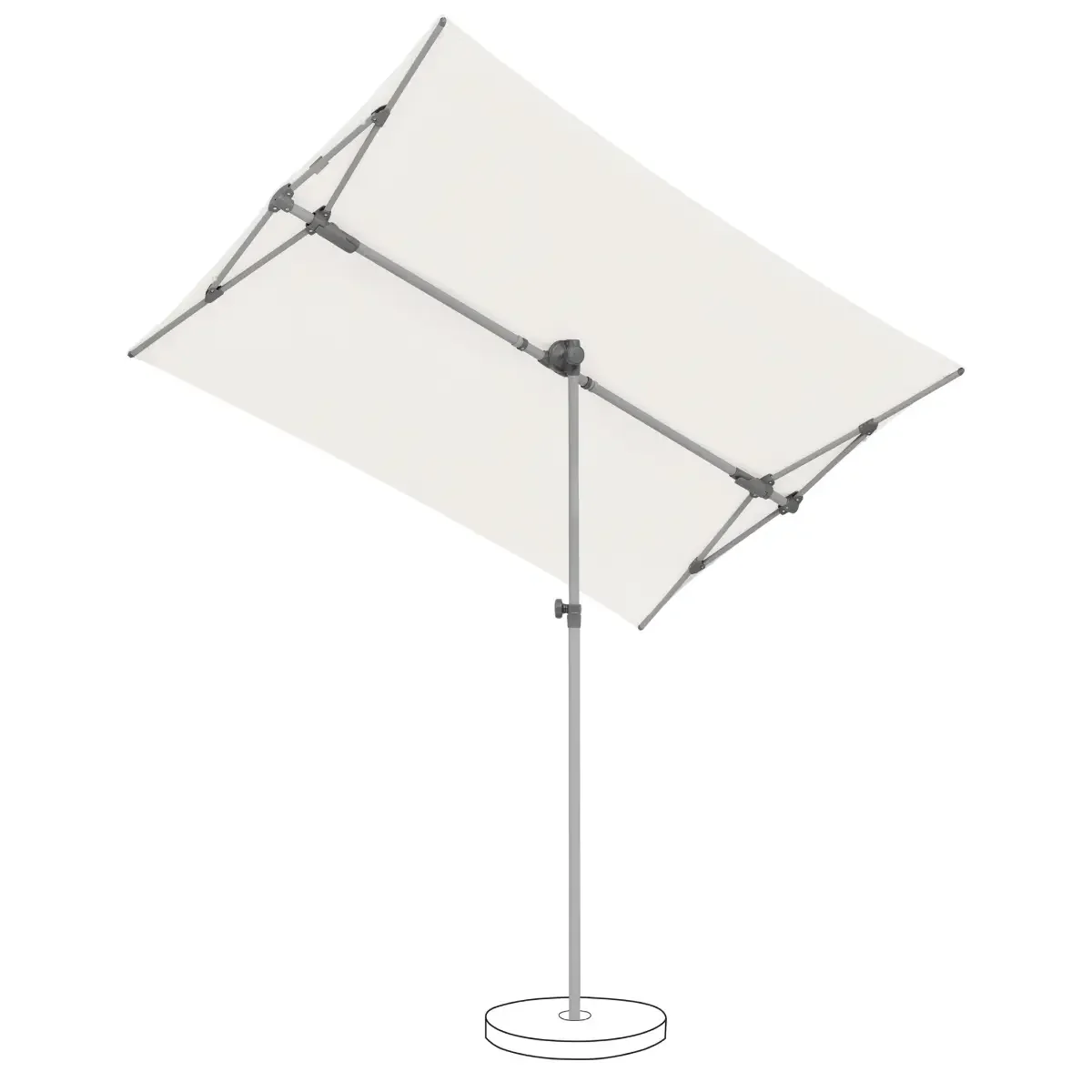 Glatz Flex Roof 195 x 140 cm, Modell Kappa 1, Farbe Sandweiß