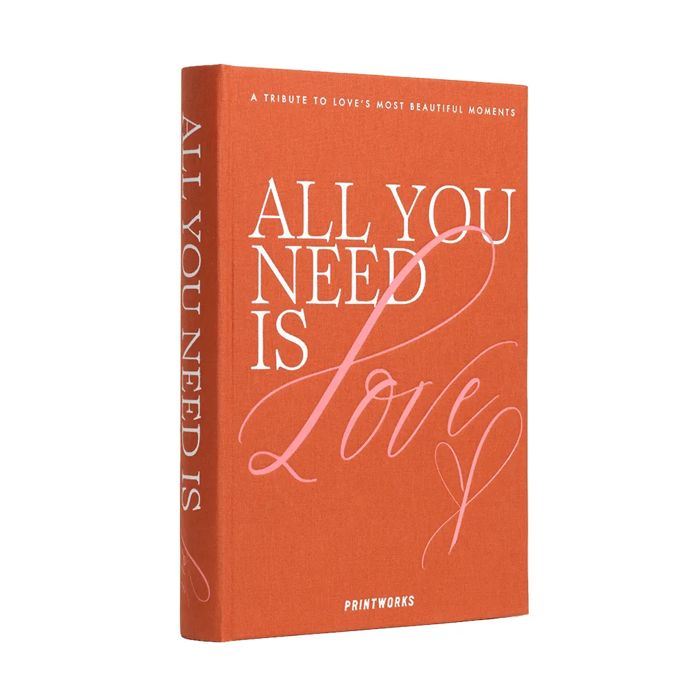 Photo Book All You Need is Love, Orange