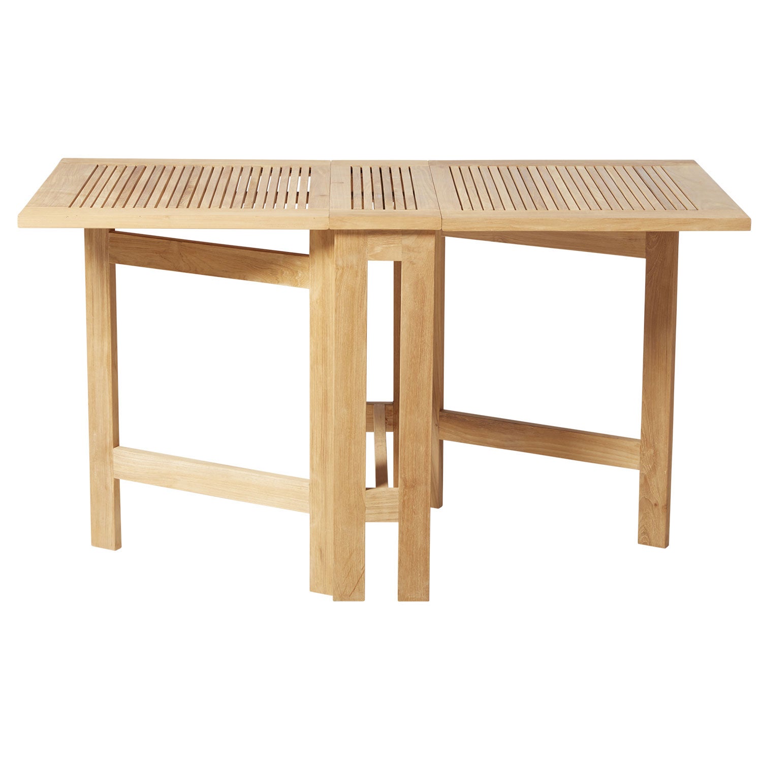 Butterfly Balkontisch 65x130 cm Teakholz