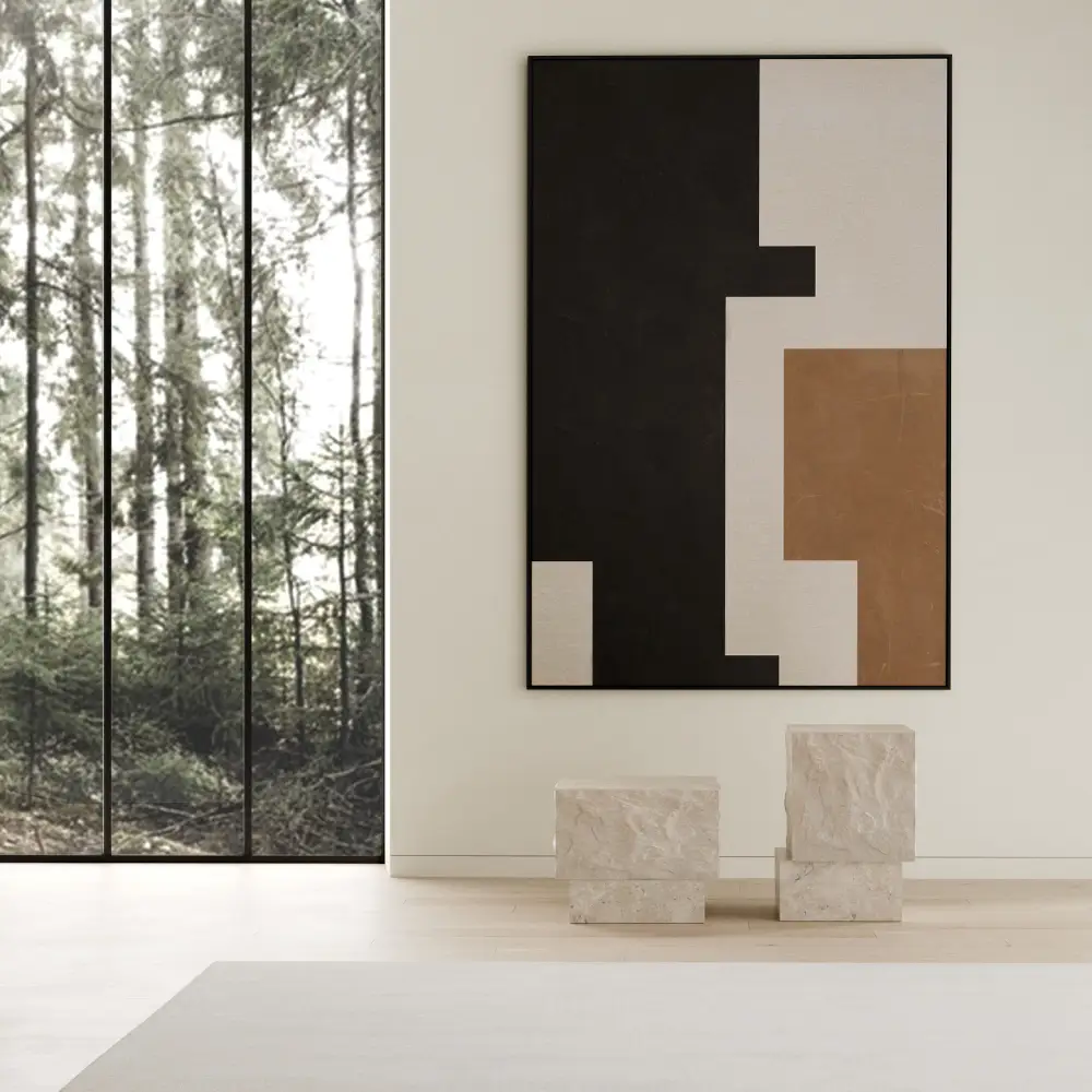 Temple Couchtisch hoch – Limestone