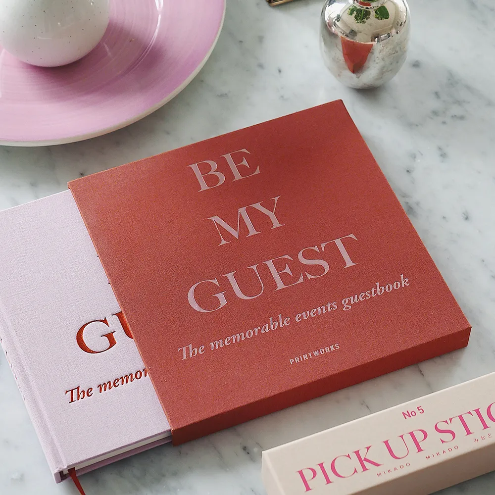  Gästebuch-Rost/Pink