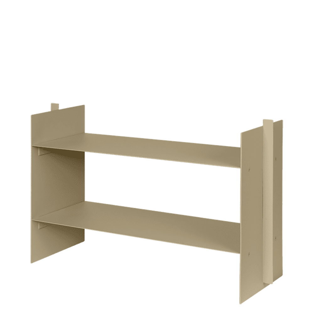 Lager niedriges Regal - Kaschmir