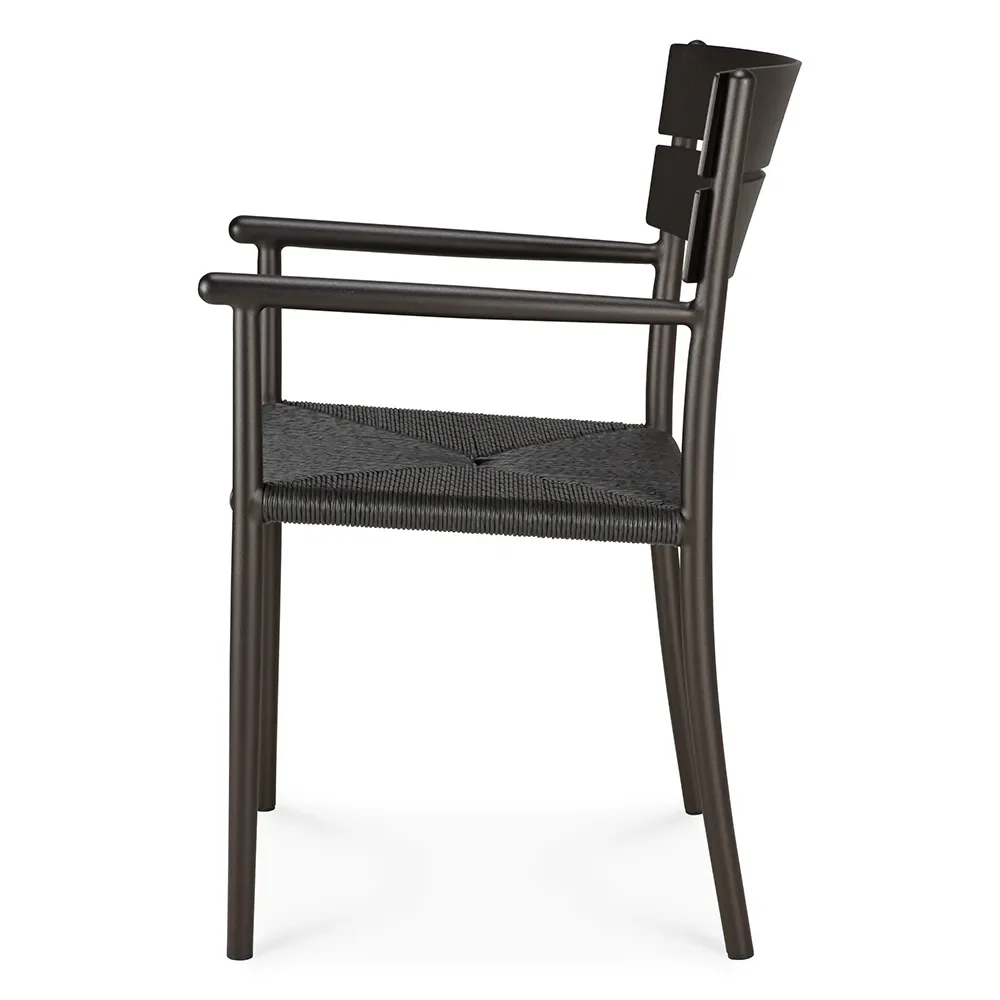 Elin Armlehnstuhl dunkelbronce