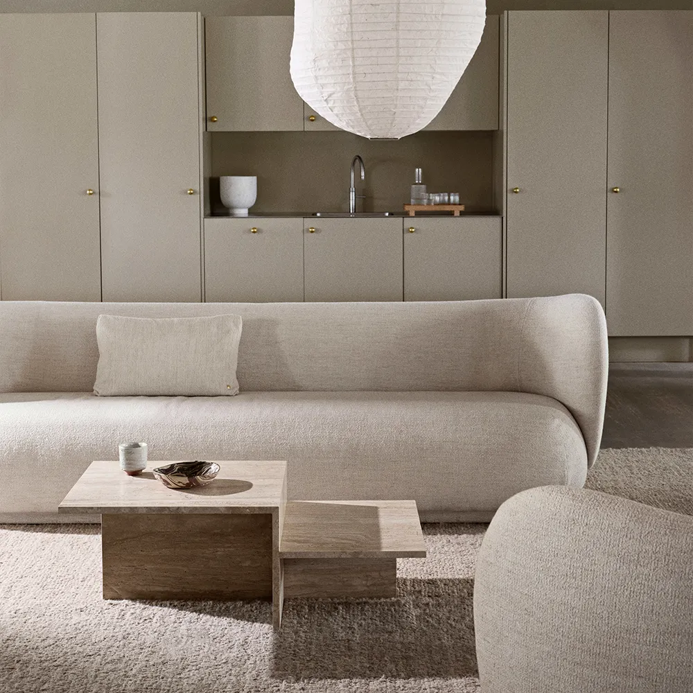 Distinct Couchtisch - Travertine