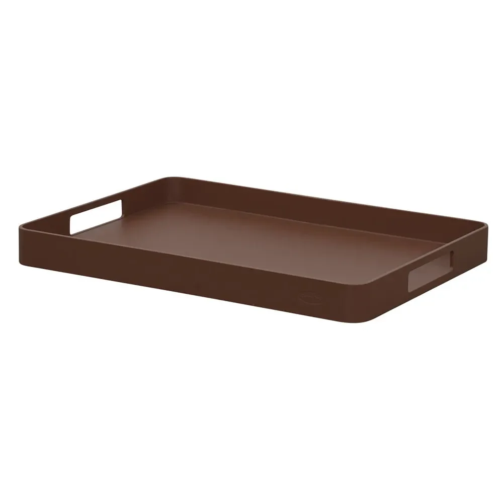 Club tablett 35x48 cm Desert red