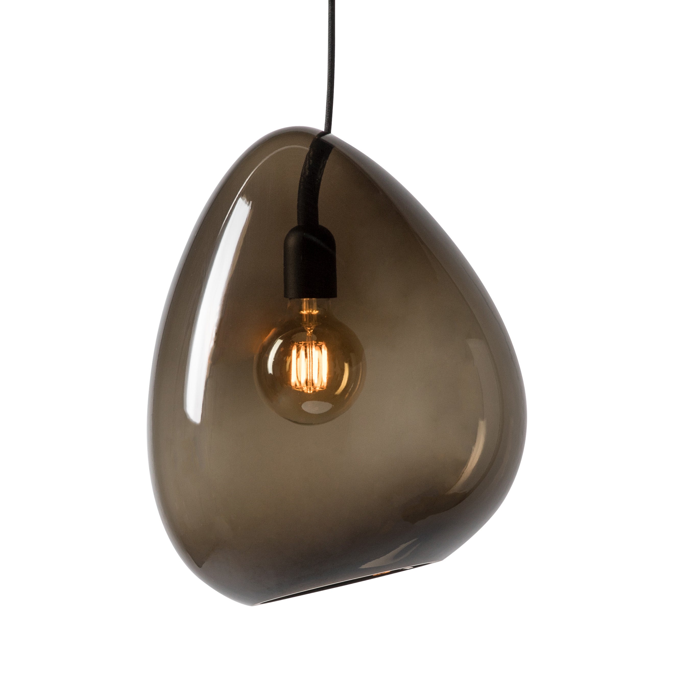 Ocean Pendelleuchte D317 Rauchfarbenes Glas