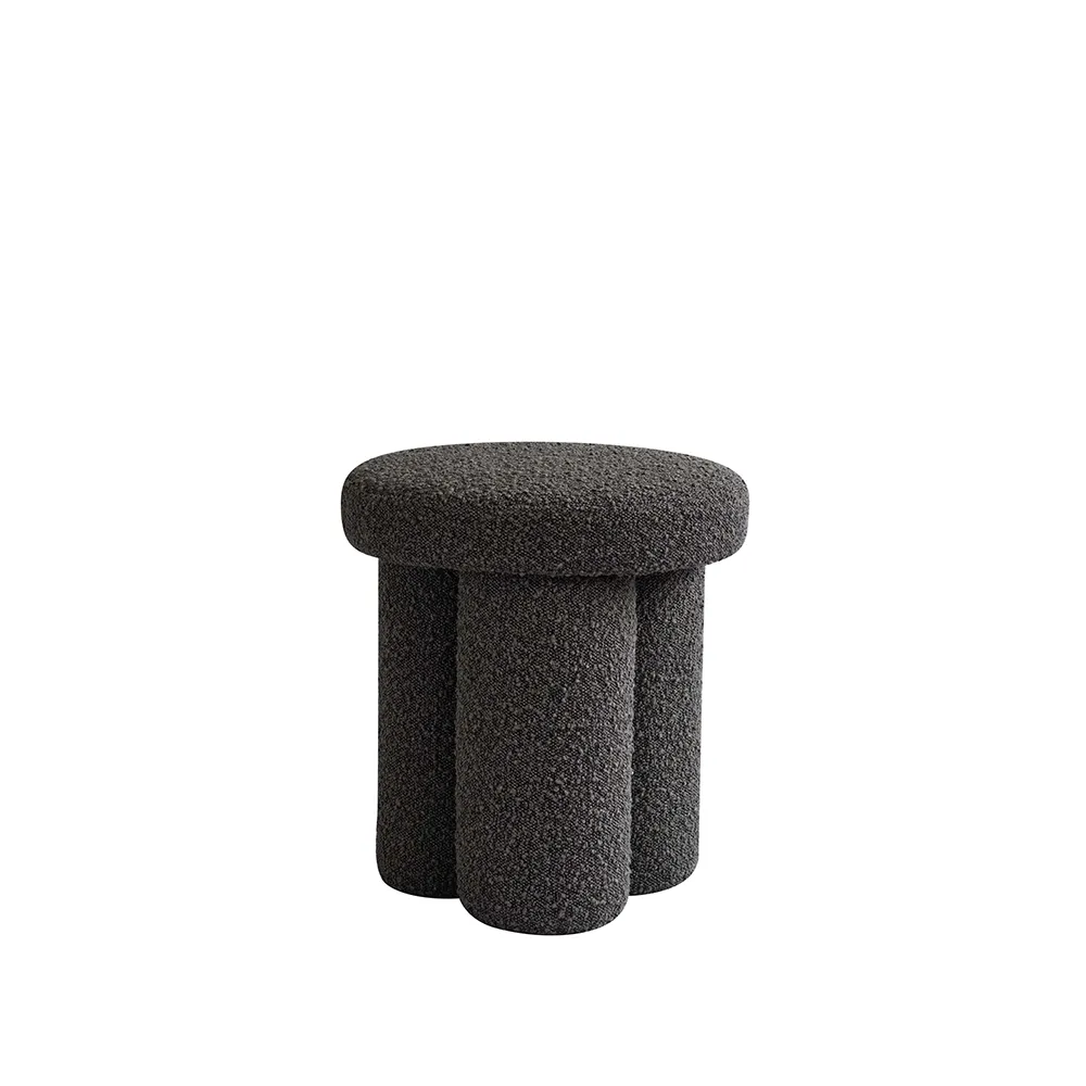 Big Foot Stool - Deep Taupe
