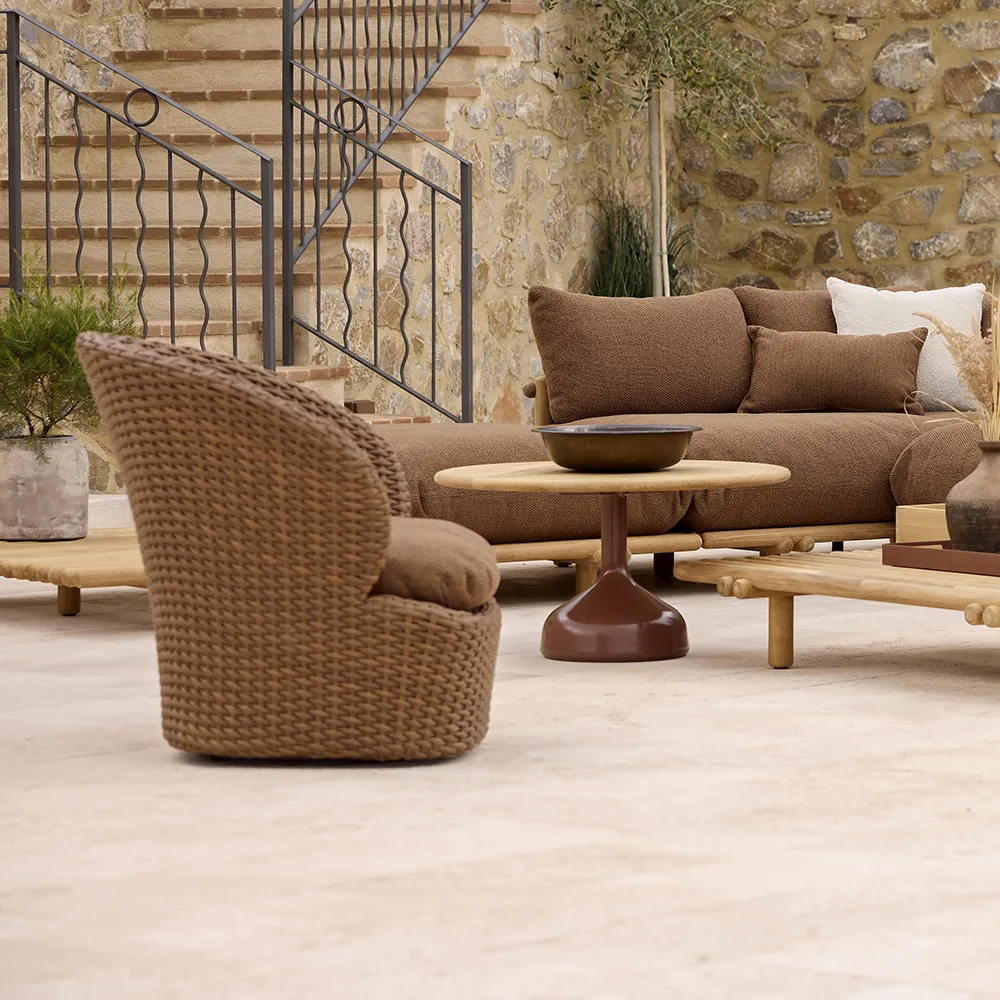 Coast Drehsessel Umber brown