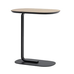 Relate Beistelltisch 60,5cm - Oak Laminate/Black