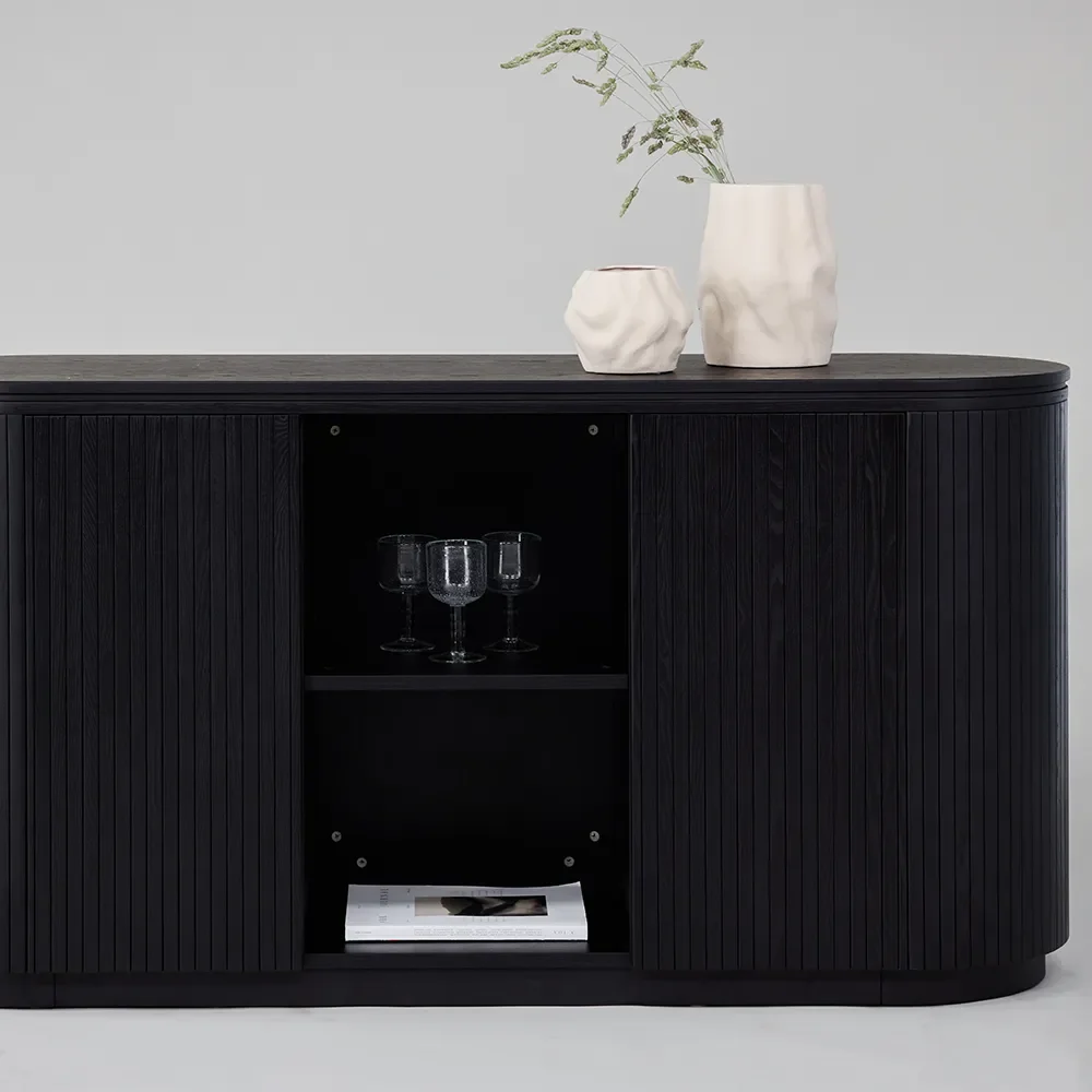 Fjällbacka Schrank Schwarz