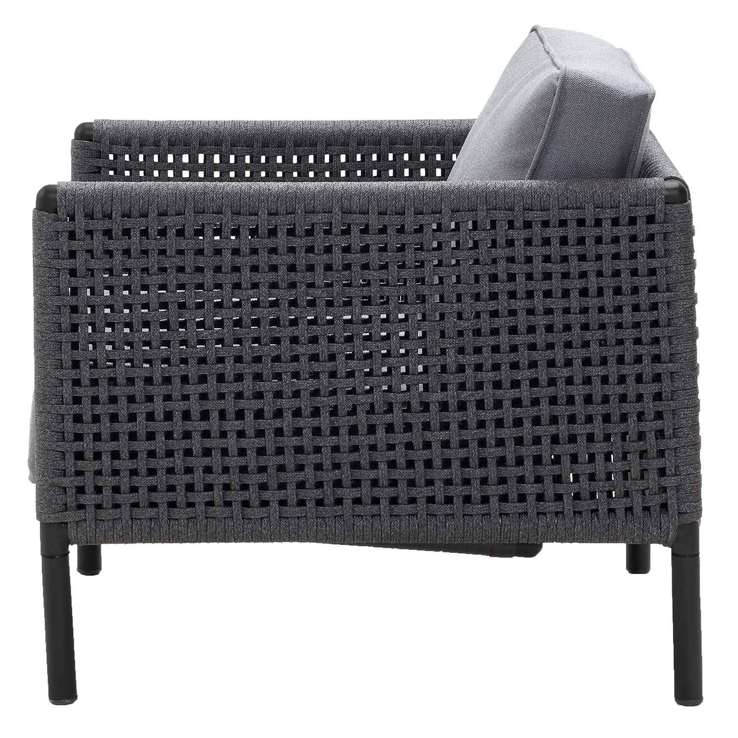 Encore Lounge Chair Dunkelgrau/Lavagrau