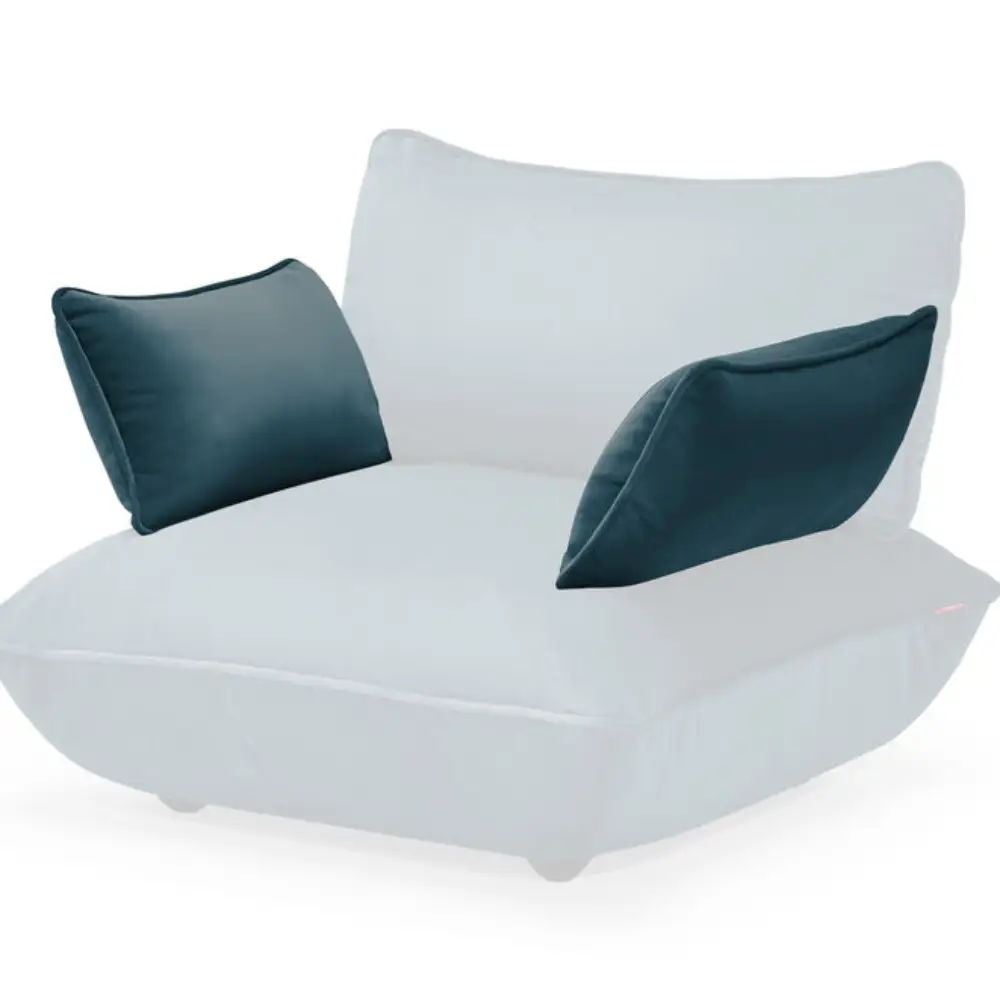 Sumo armlehne velvet recycled petrol