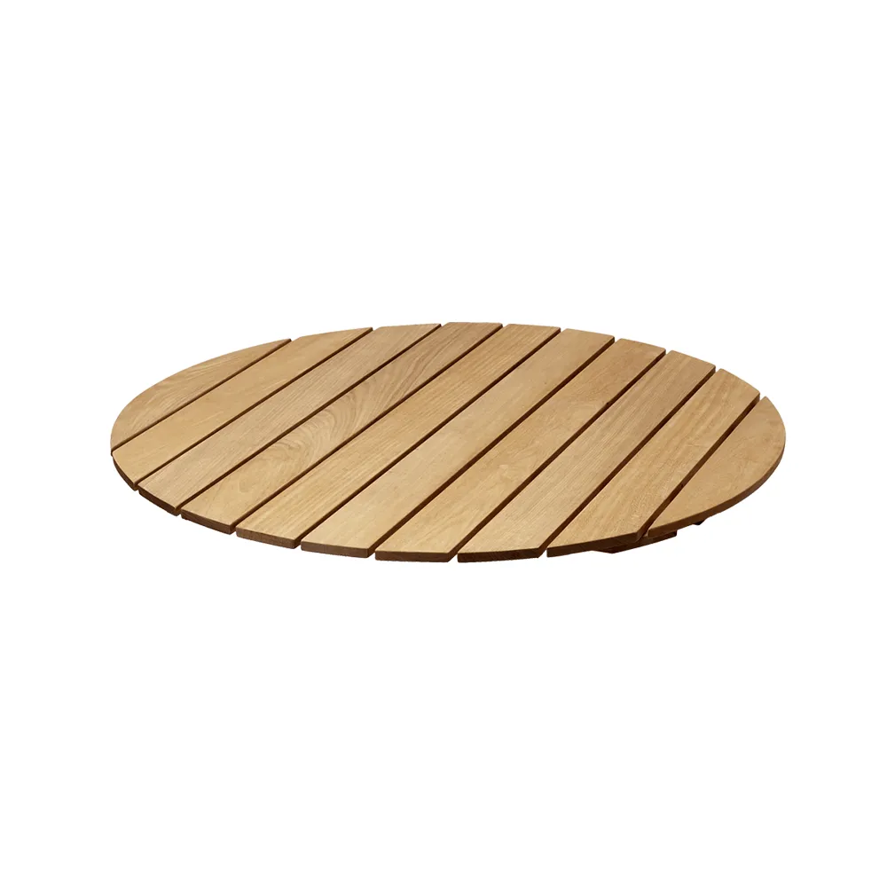 Tischplatte 100 cm Eiche unbehandelt