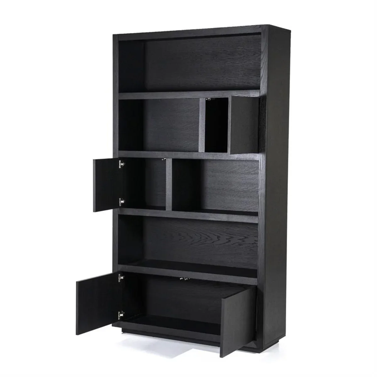 Helsinki Schrank 120x220cm - schwarz