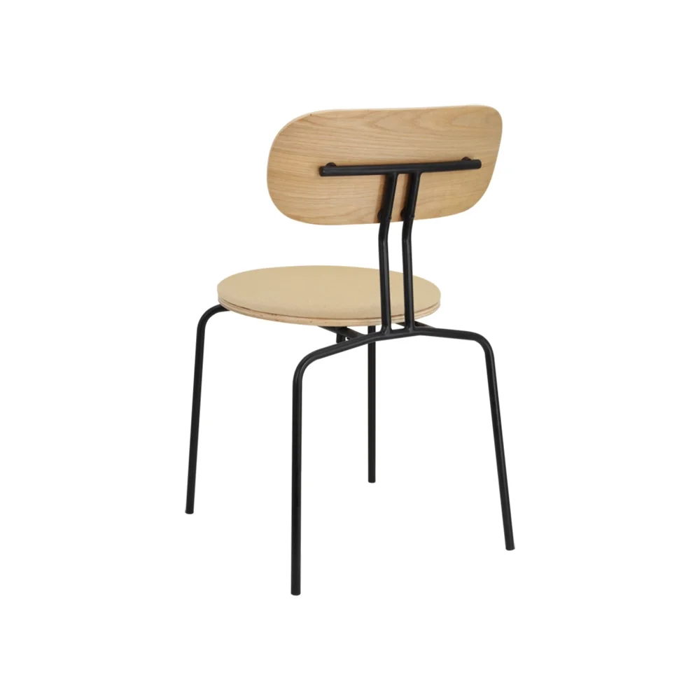 Curious Esszimmerstuhl Eiche/Schwarzes Summer Shine