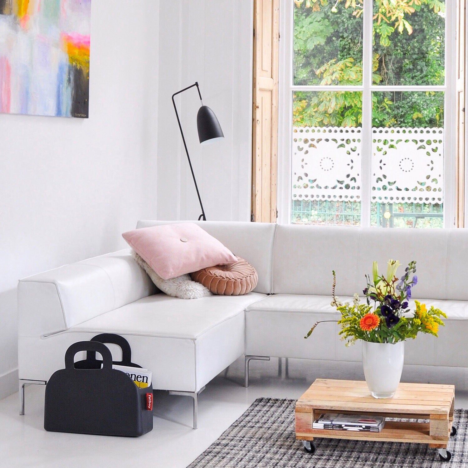 Sjopper-kees Einkaufstasche gelb ocker