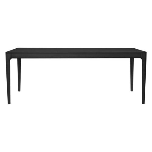 Heart'n'Soul Esstisch 200/300x90x75 Schwarze Eiche