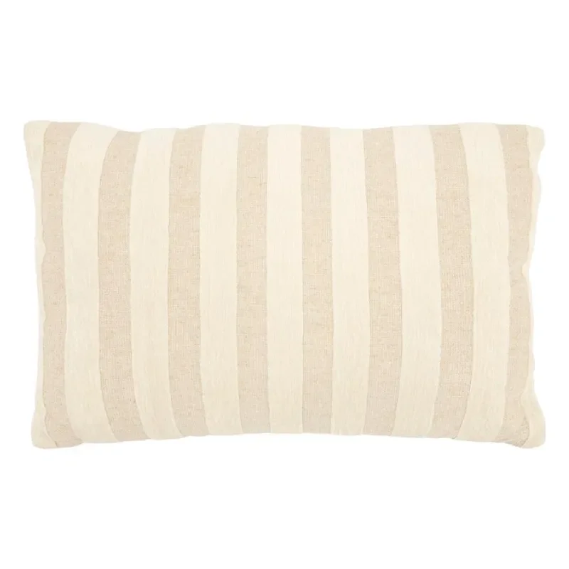 Raya Kissen 60x40x12 cm Polyester beige