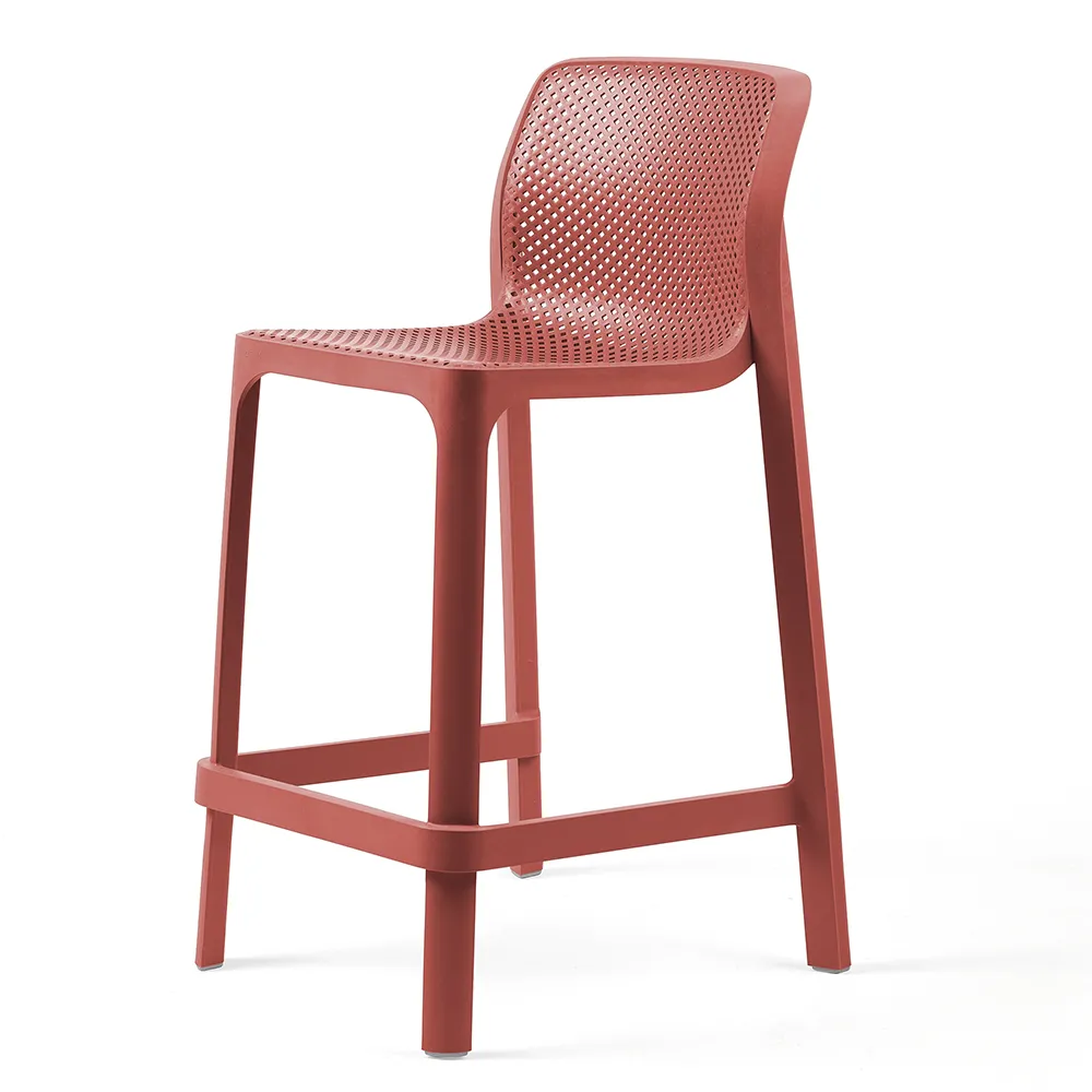 Netz-Barhocker niedrig Corallo