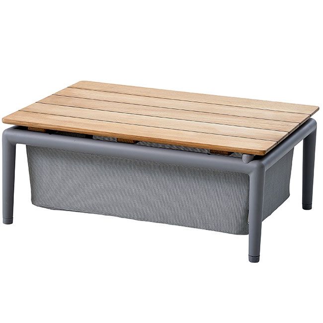 Conic Box Tisch Hellgrau