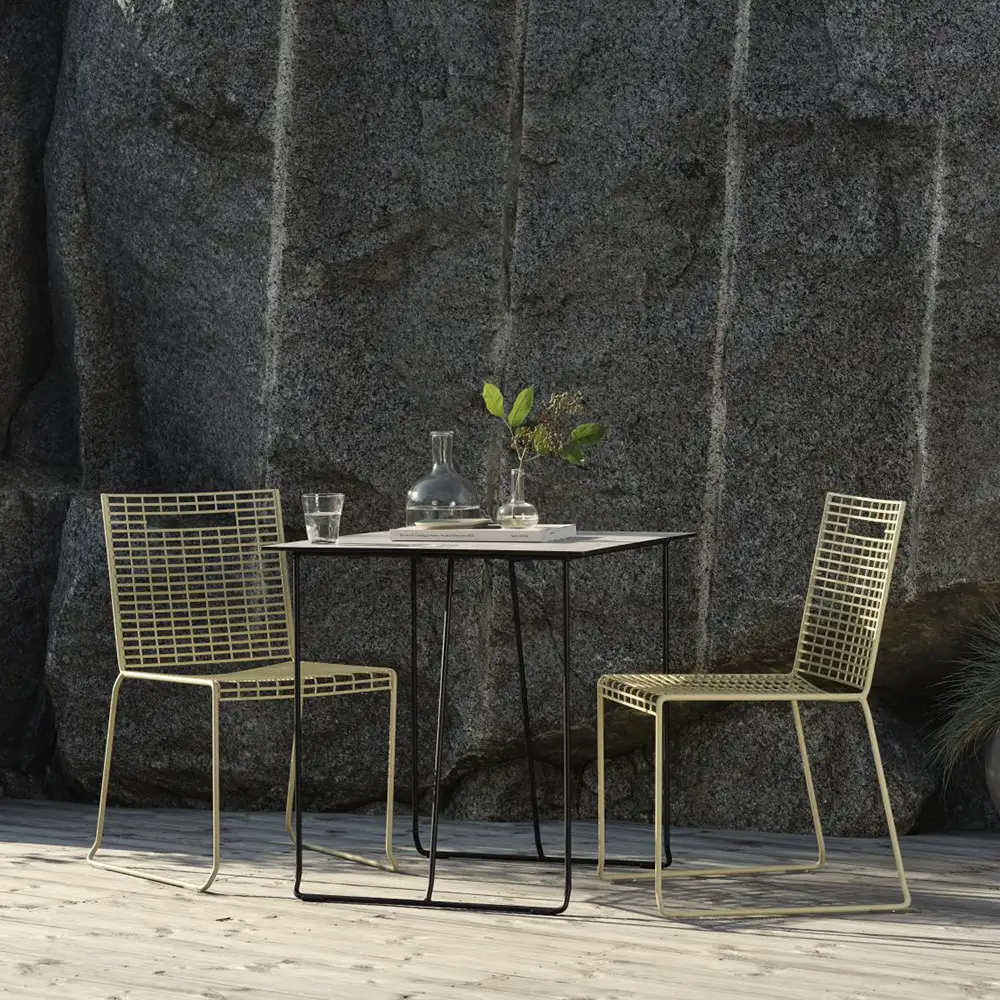 Sinarp Stuhl Zitrone