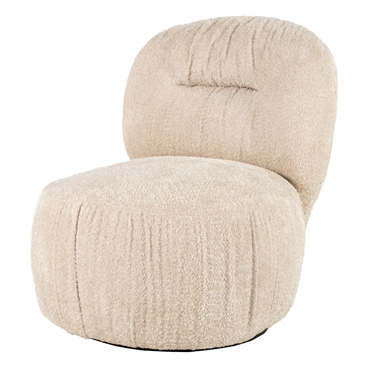 Roux Loungesessel 72x91x76,5 cm Polyester beige