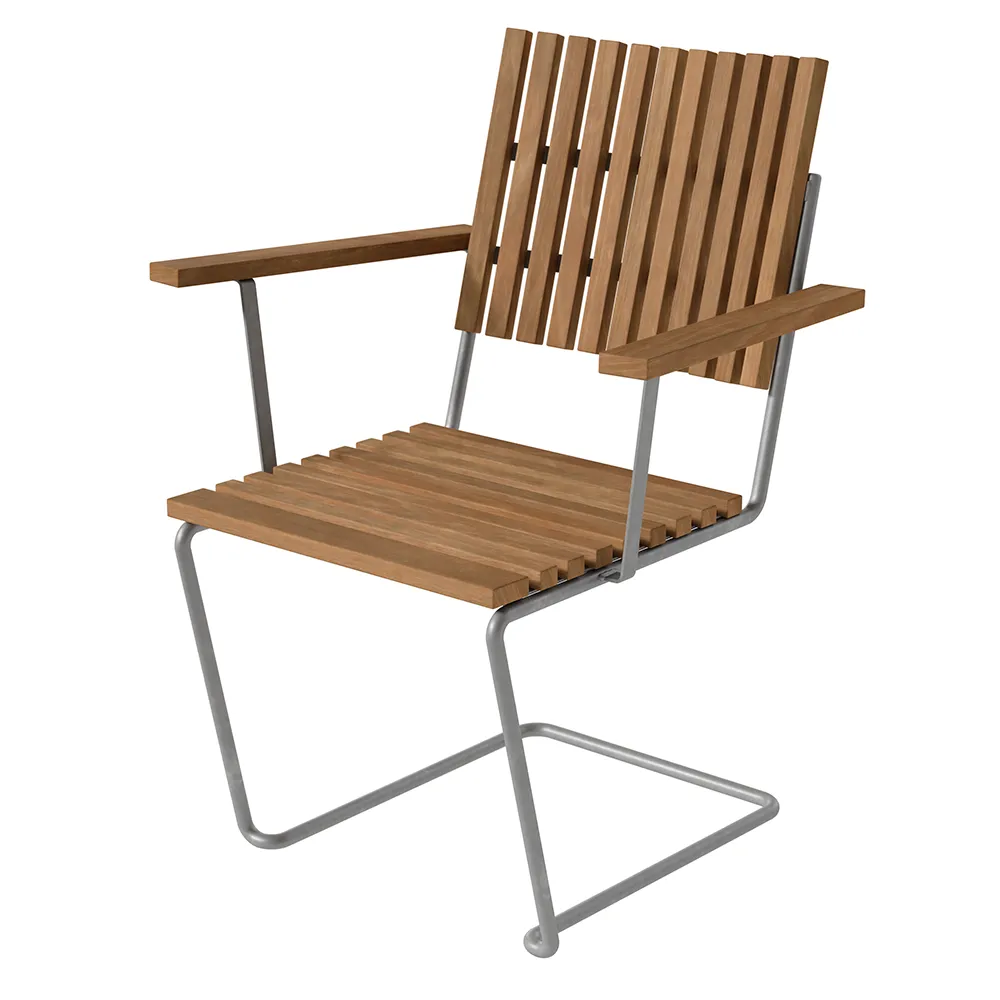 Bovik Sessel Teak / verzinkt