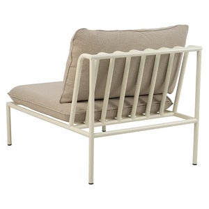 Collier mittlerer teil  Pearl white / Teddy beige