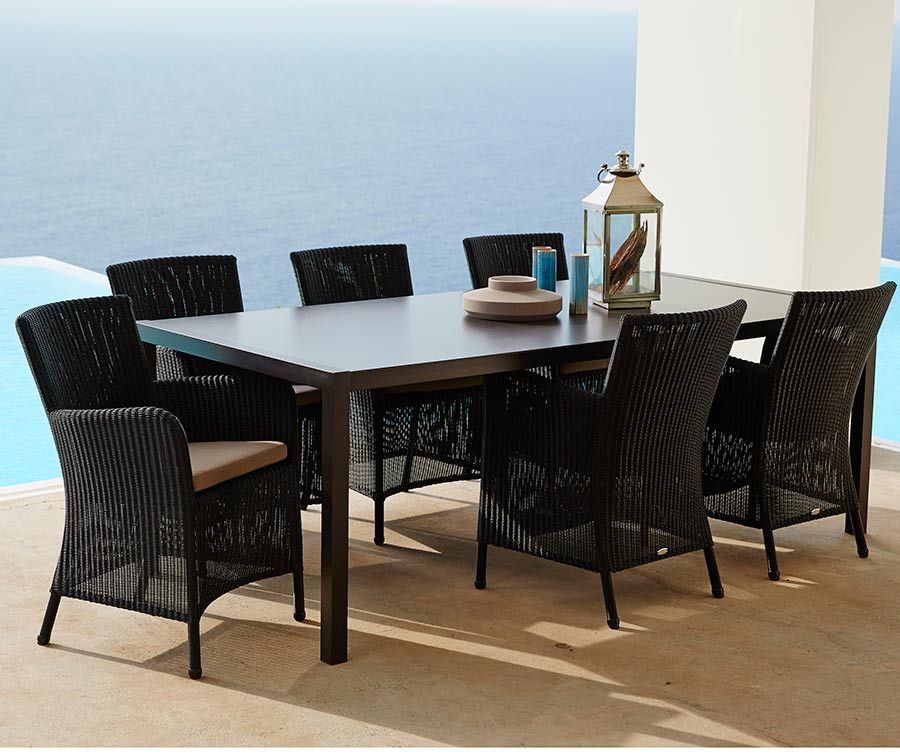 Hampsted Sessel aus natürlichem Rattan