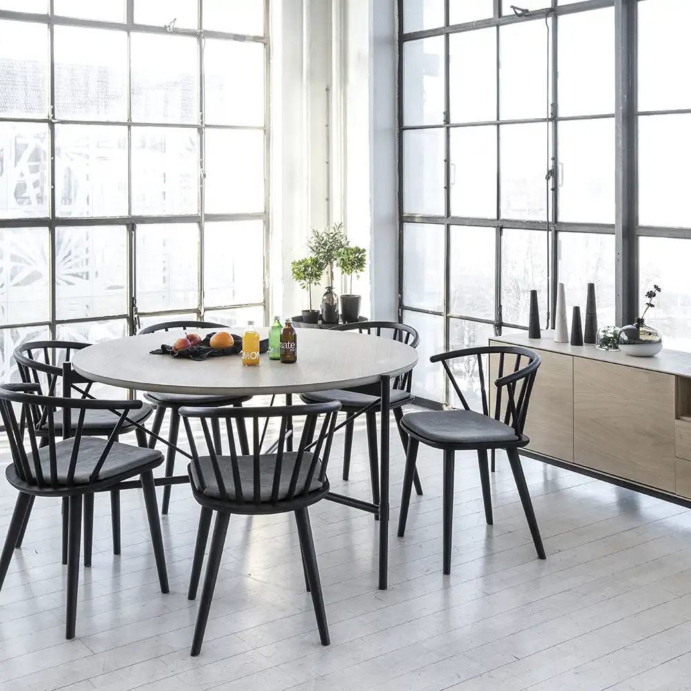 Ale Esstisch 135 cm Eiche weiß geölt