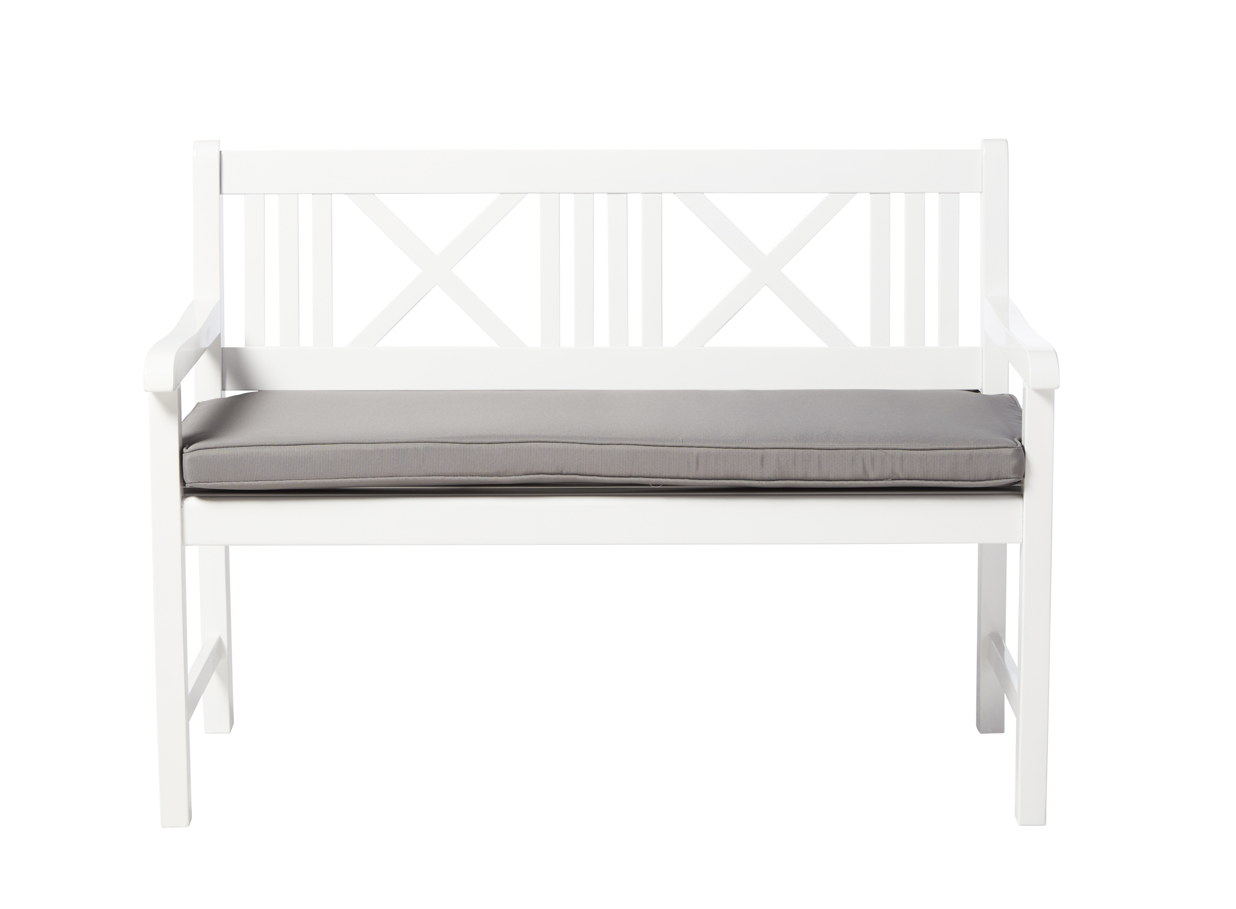 Rosenborg Kissen 2-Sitzer Sofa grau