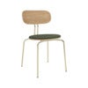 Curious Esszimmerstuhl Eiche/Messing Racing Green