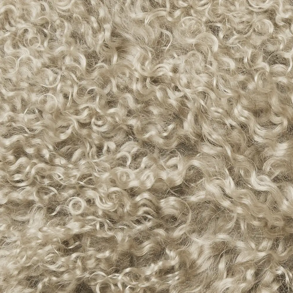 Shansi Kissenbezug 40x40 cm Taupe