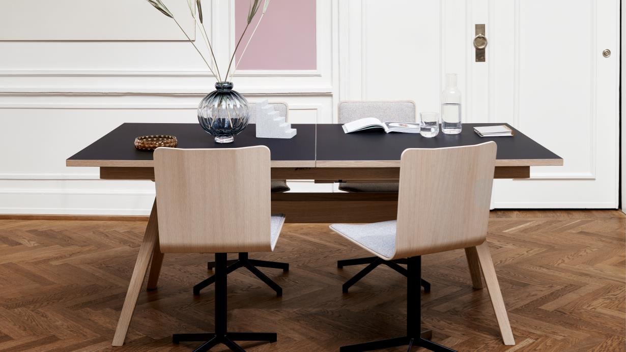 Sm803 Esszimmerstuhl Schwarz und Stoff in Kategorie 1 