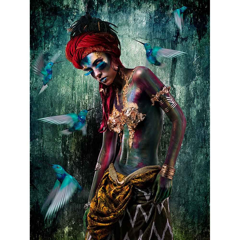 Wanddekoration Kolibri 100X150 cm