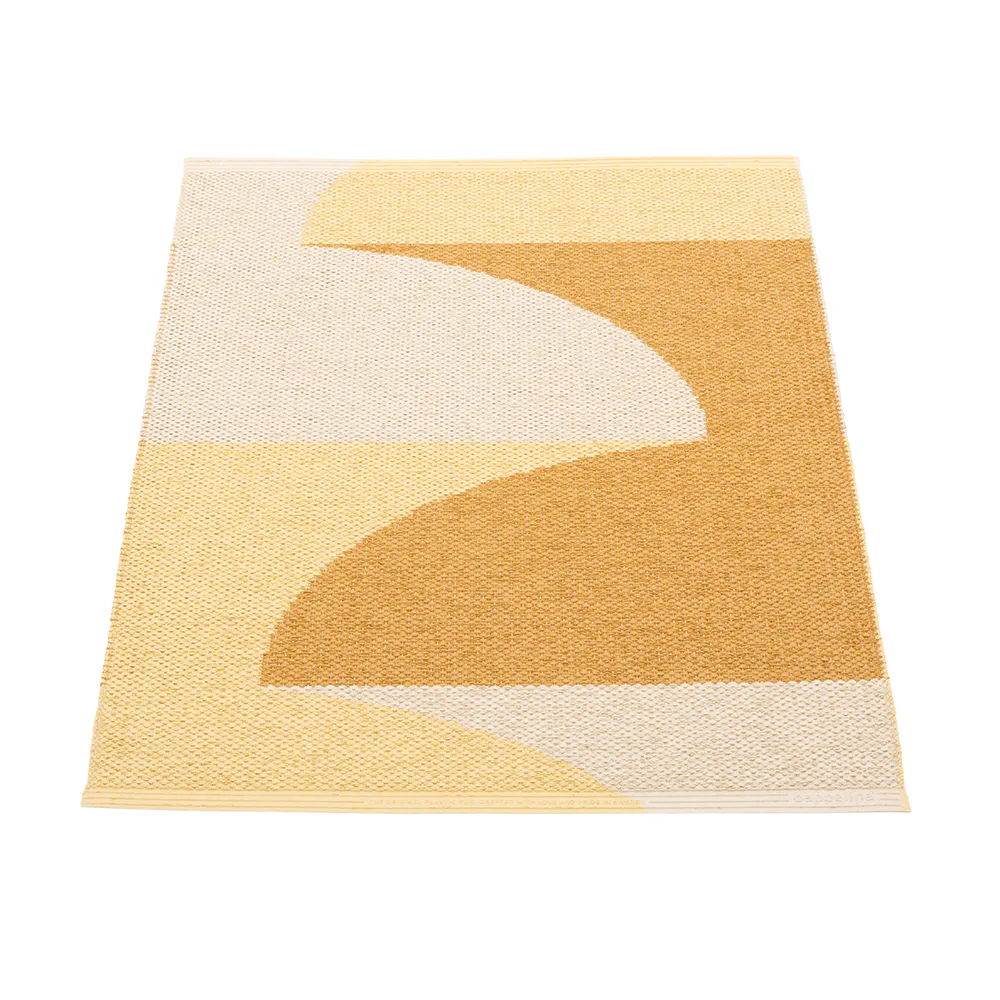 Hill teppich Ochre/Pale yellow/Cream 70 x 90cm