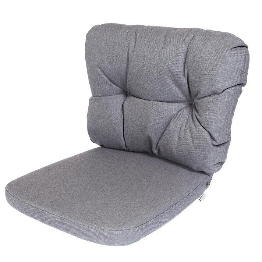 Ocean/Basket Gepolsterter Stuhl Grau